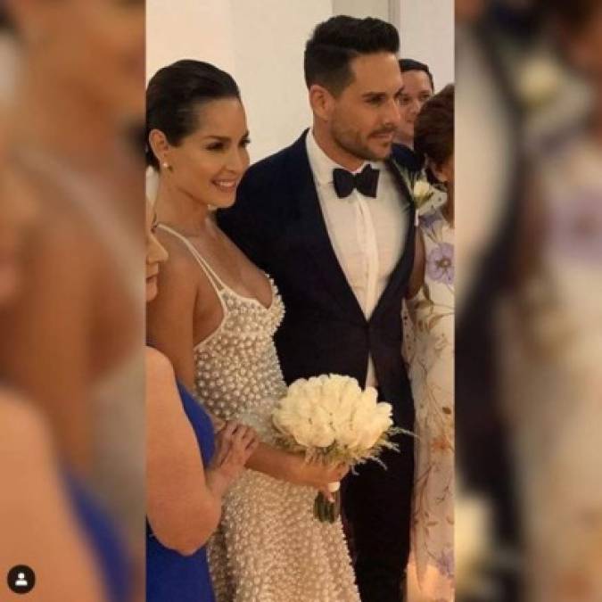 Los vestidos que Carmen Villalobos usó en su boda con Sebastián Caicedo
