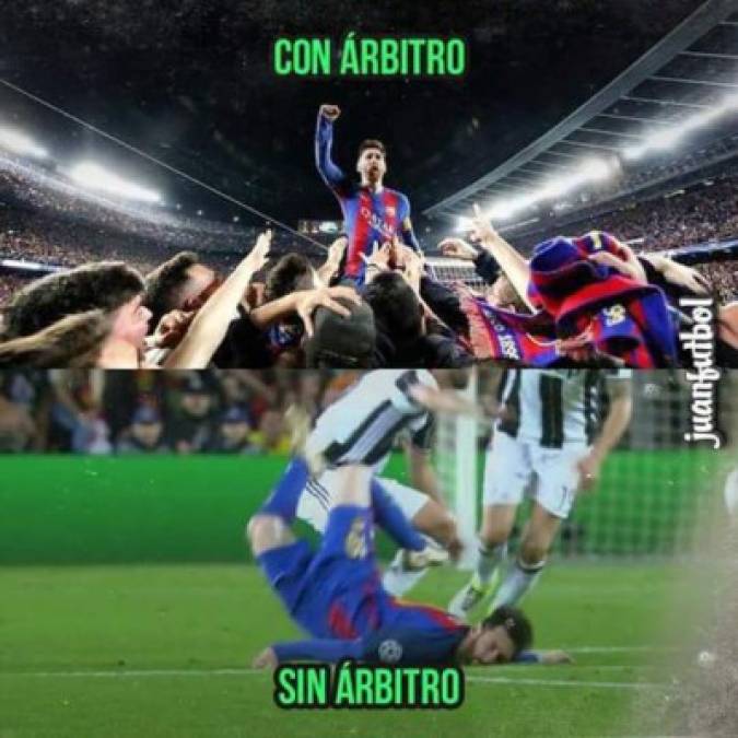 Los mejores memes tras la eliminación del Barcelona en Champions League