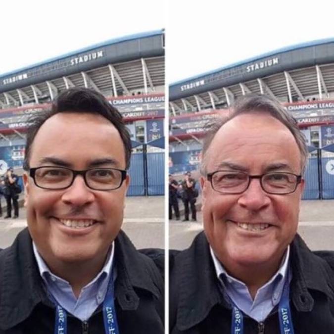 FaceApp: Así lucen los periodistas deportivos de Honduras con aspecto de anciano