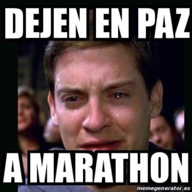 Marathón se pierde la gran final y graciosos memes inundan las redes