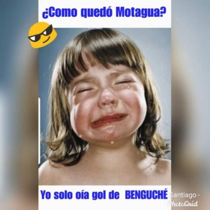 Motagua es víctima de memes tras perder ante Olimpia con doblete de Benguché