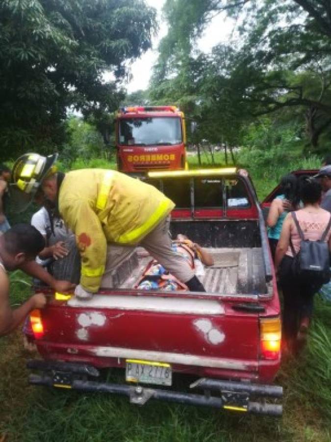 Un muerto y tres heridos deja aparatoso accidente de tránsito en la carretera a La Libertad,Comayagua
