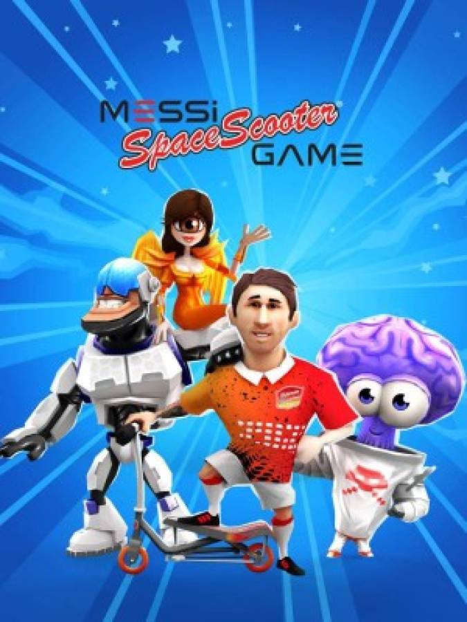 Messi tiene su propio juego Space Scooter
