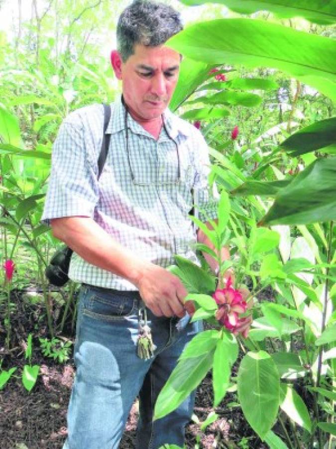 Jorge Luis Oviedo, cosechó más de 30 libros y hoy cultiva la tierra