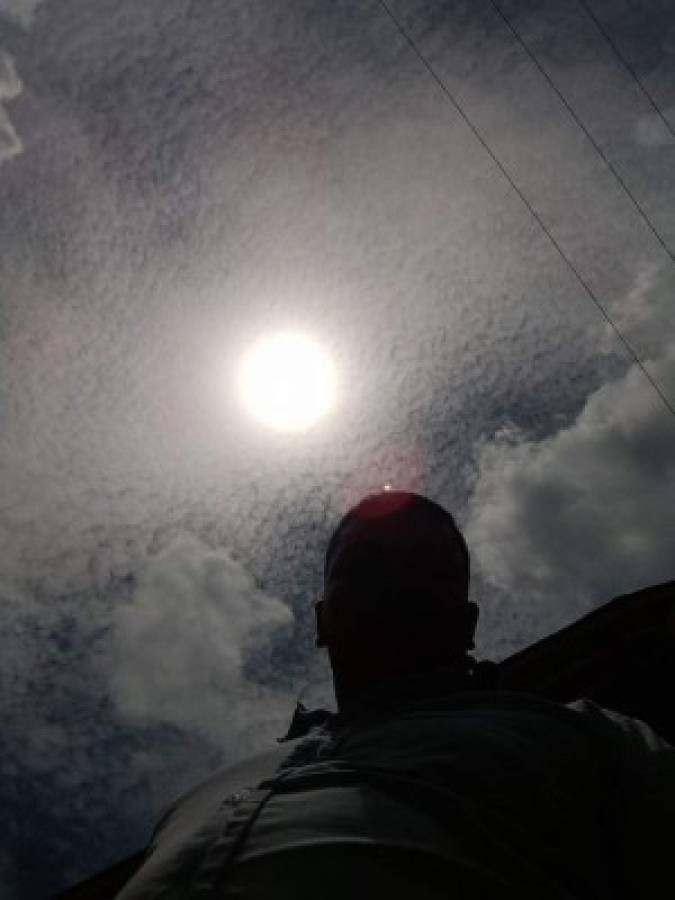 Así vivieron los hondureños el eclipse solar en Honduras