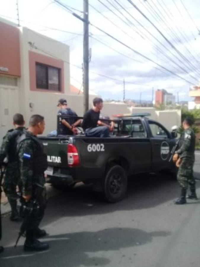 Capturan a policía hondureño vinculado en asalto perpetrado en la colonia Miramontes