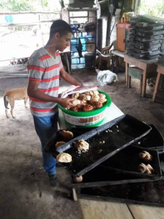 Joel Urbina, el hondureño que vendiendo pan se convertirá en ingeniero