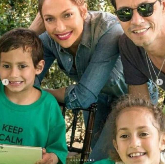 Los rostros de los seis hijos de Marc Anthony que muy pocos conocen