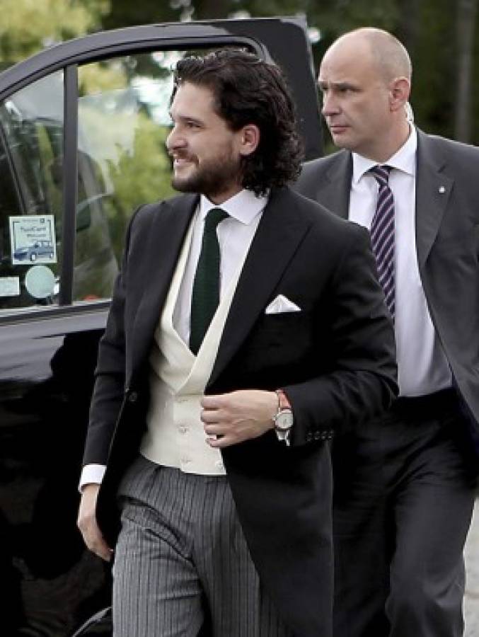 Así fue la boda de Rose Leslie y Kit Harington, actores de la serie 'Juego de Tronos'