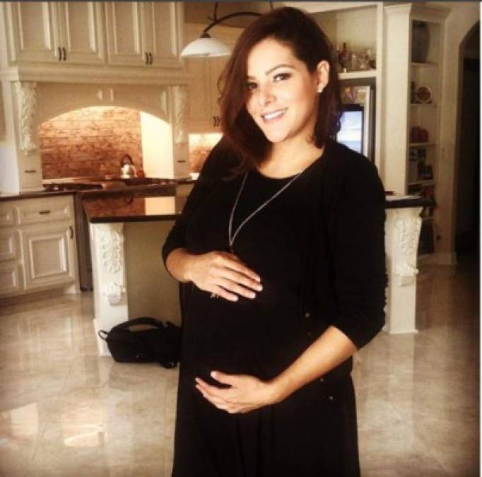 Las fotos más tiernas de la hondureña Nathalia Casco embarazada