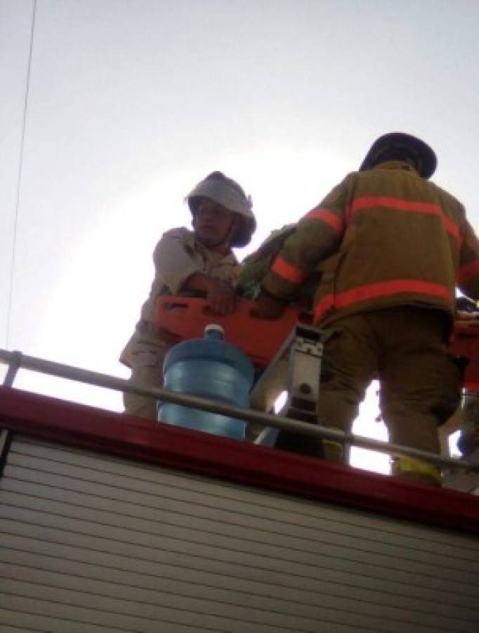 Dos obreros se electrocutan en una construcción en Sabá