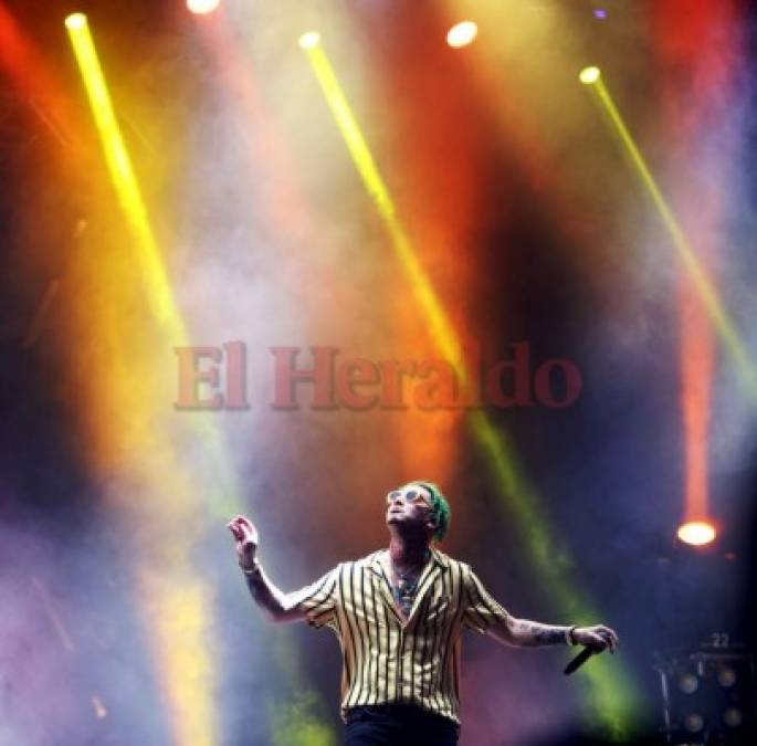 Así fue el concierto de Lary Over, 'El Wason BB' en Honduras (Fotos)