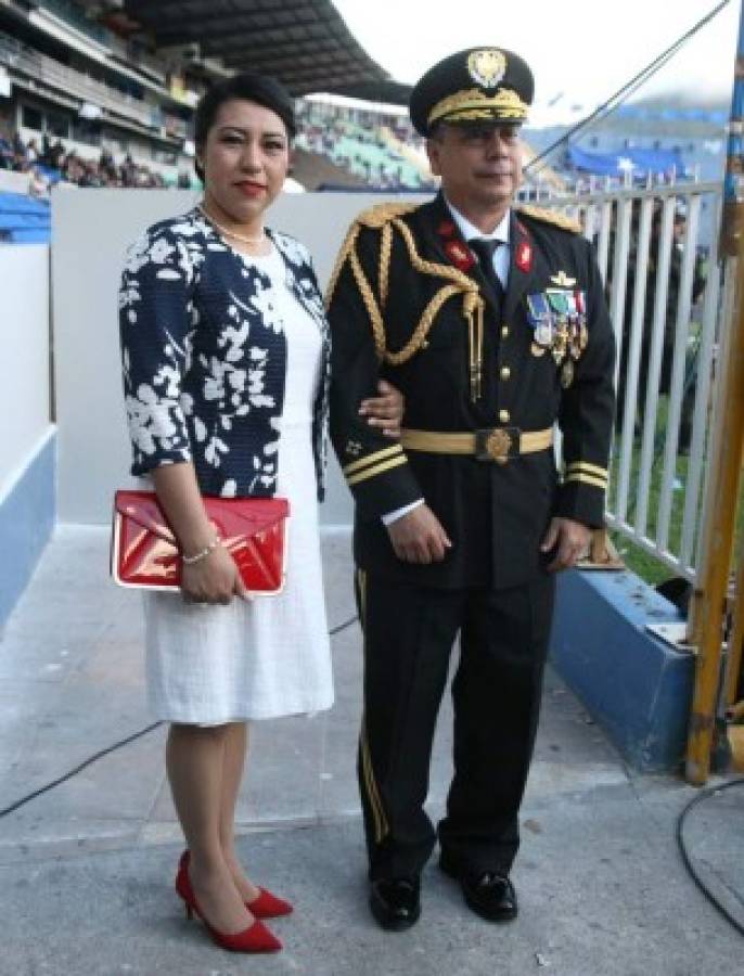 Elegancia y buen vestir en la toma de posesión de Juan Orlando Hernández