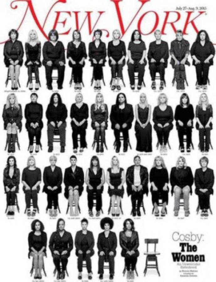 35 presuntas víctimas de Cosby son tapa de la revista New York