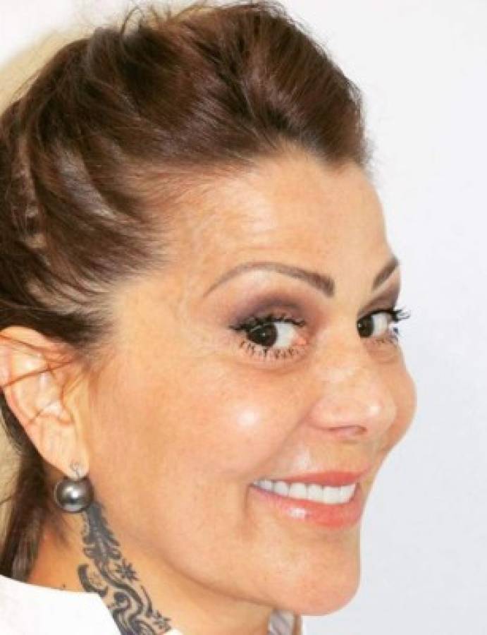 Alejandra Guzmán sin maquillaje en el rostro. Foto cortesía Instagram