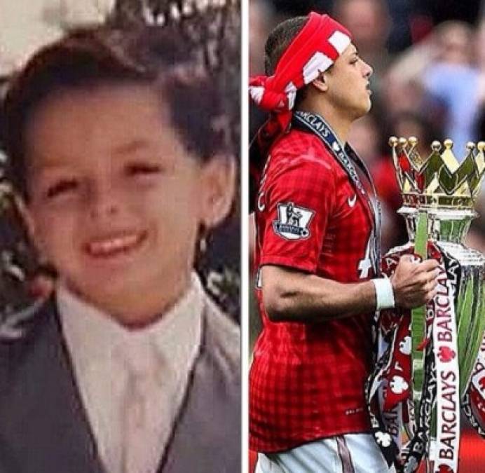 Fotos: Los cambios físicos de Javier 'Chicharito' Hernández a través del tiempo