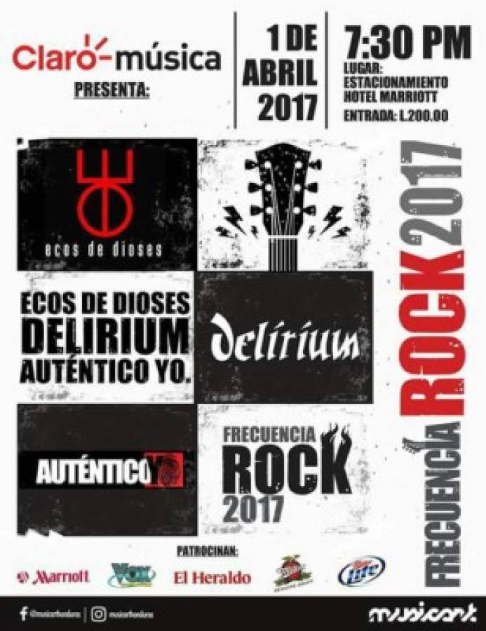 Prepárese para sentir al límite una explosión de sonidos en Frecuencia Rock 2017