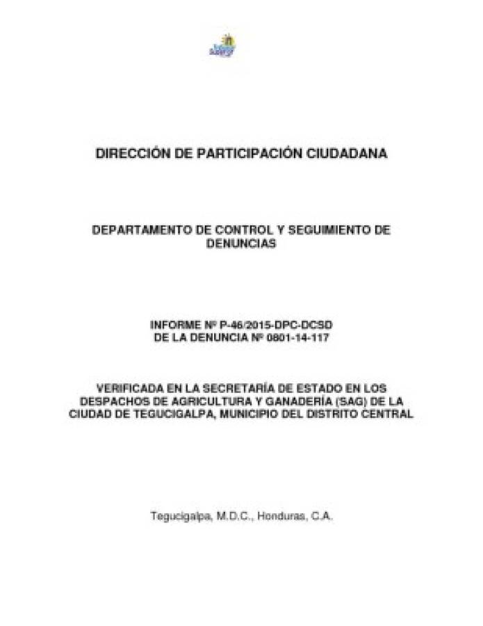 Investigación del Tribunal Superior de Cuentas (TSC) remitida al Ministerio Público para requerimiento fiscal en caso Pandora