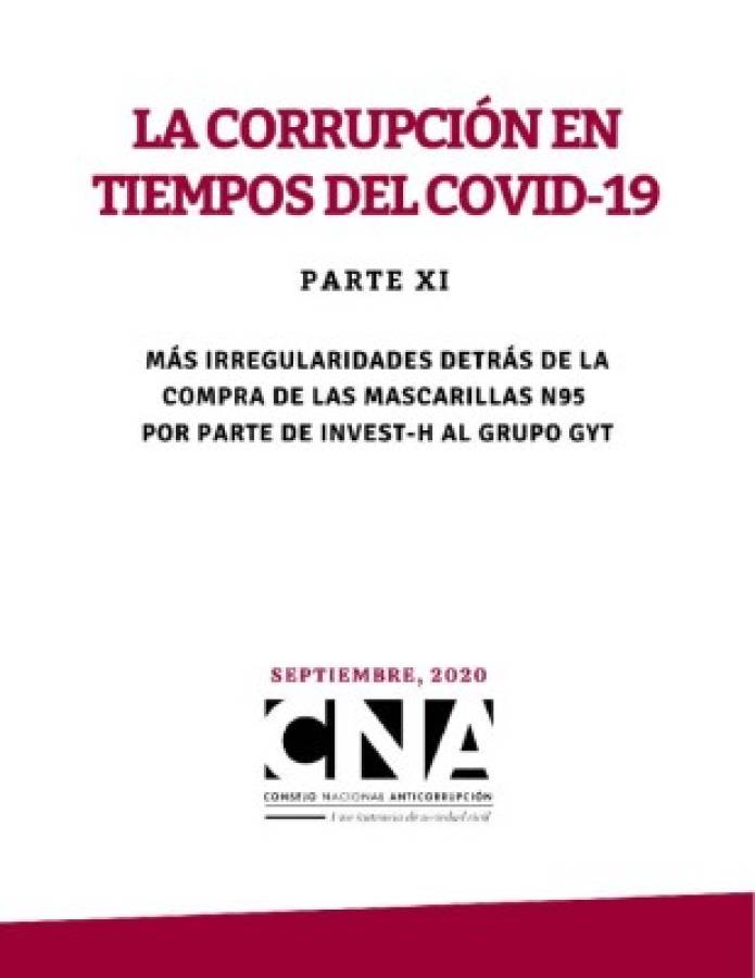 La corrupción en tiempos del covid-19 (Informe 11)