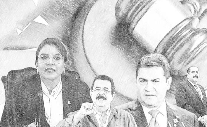 No hay registro de la cita adjudicada a Xiomara Castro en defensa de “Mel” y “Carlón”