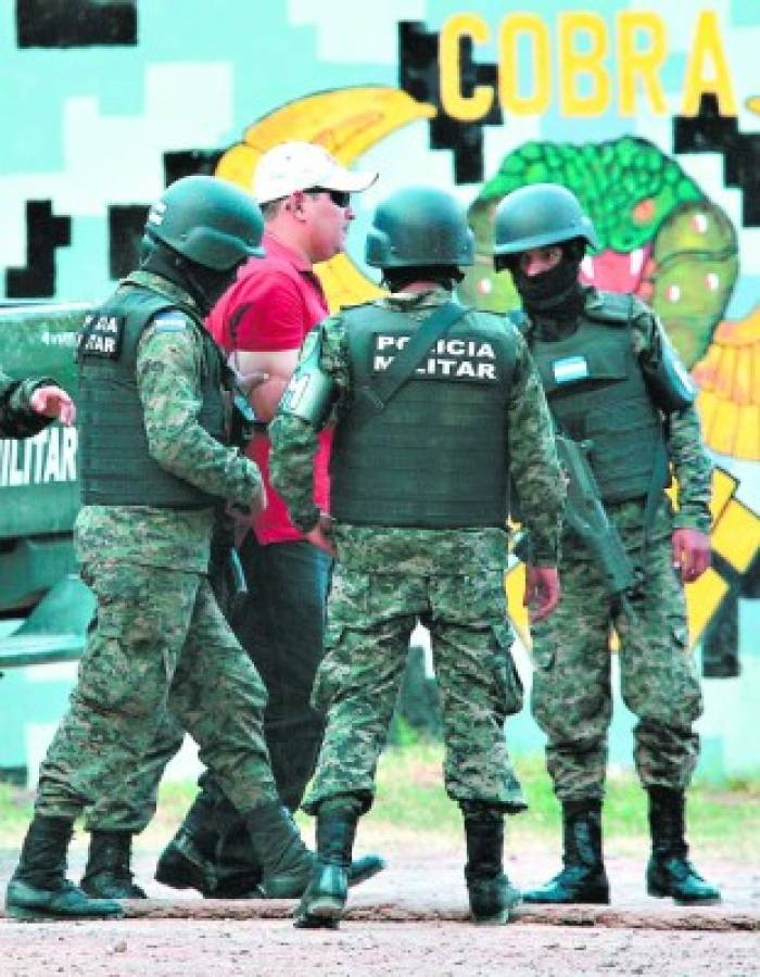 Nueve 'Tigres” se entregan a la justicia hondureña
