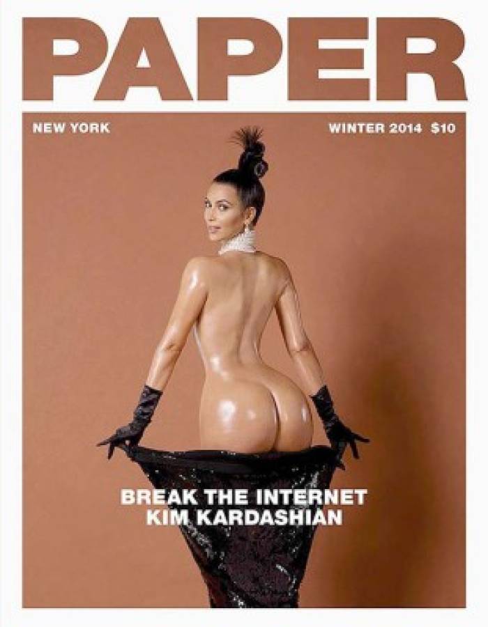 Hombres que han recreado la portada al desnudo de Kim Kardashian