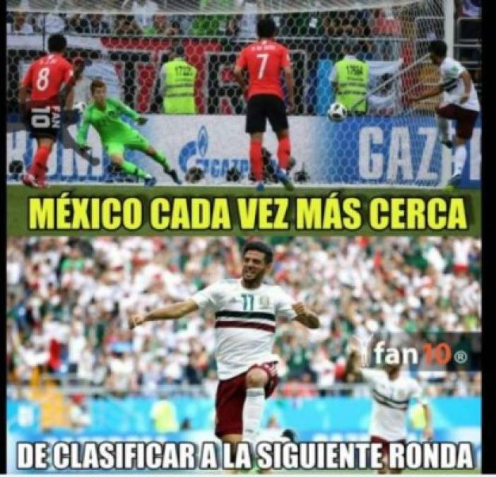 México repite el golpe de Alemania ante Corea del Sur, acaricia octavos y lo celebran con memes