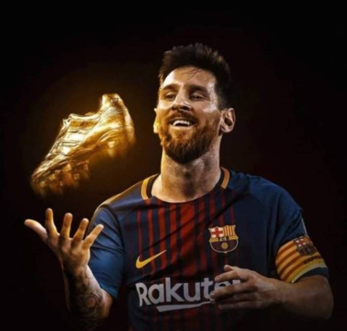 Las mejores fotos de Leo Messi tras la entrega de su 5ta Bota de Oro