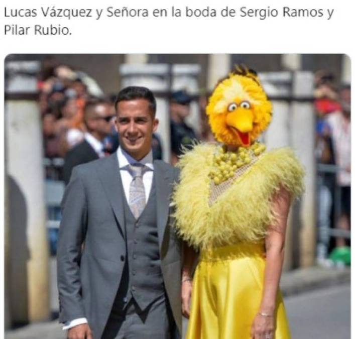 Los memes más divertidos de la boda de Sergio Ramos y Pilar Rubio  