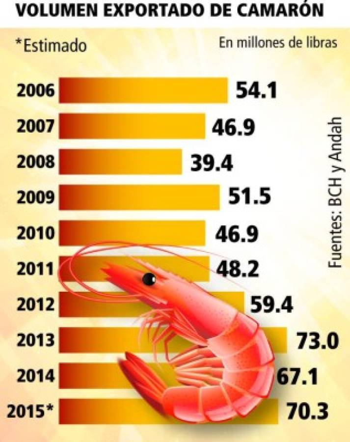Productores pierden $20 millones anuales por robo de camarón