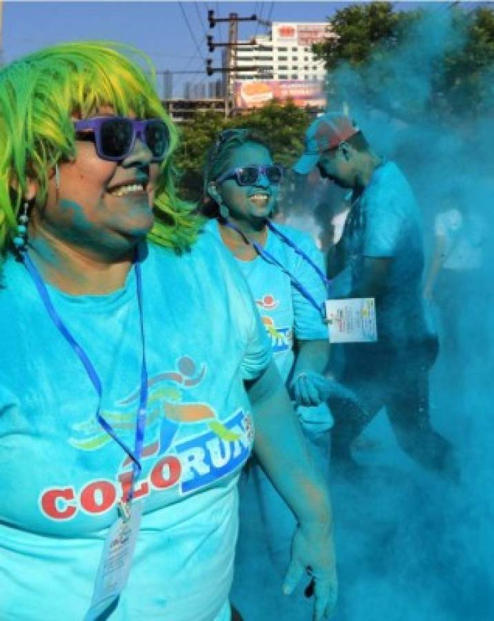 La capital de Honduras se pintó de colores