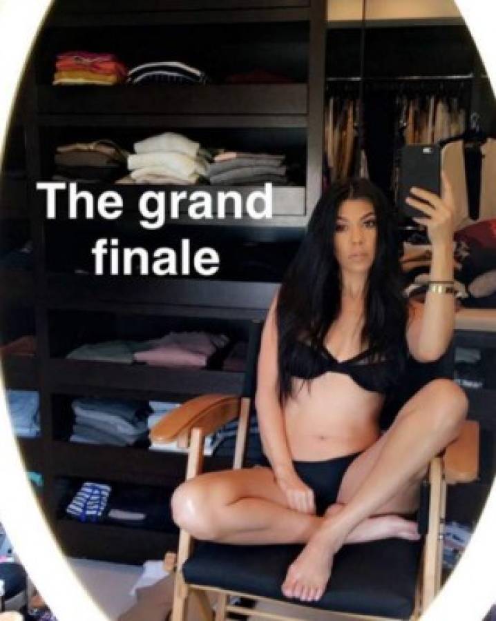 Kourtney Kardashian juega baloncesto en diminuto bikini