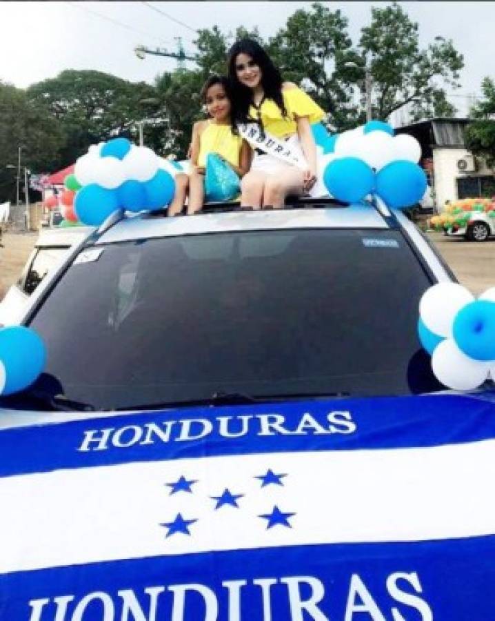 Onice Flores representa a Honduras en Miss Teen Mundial