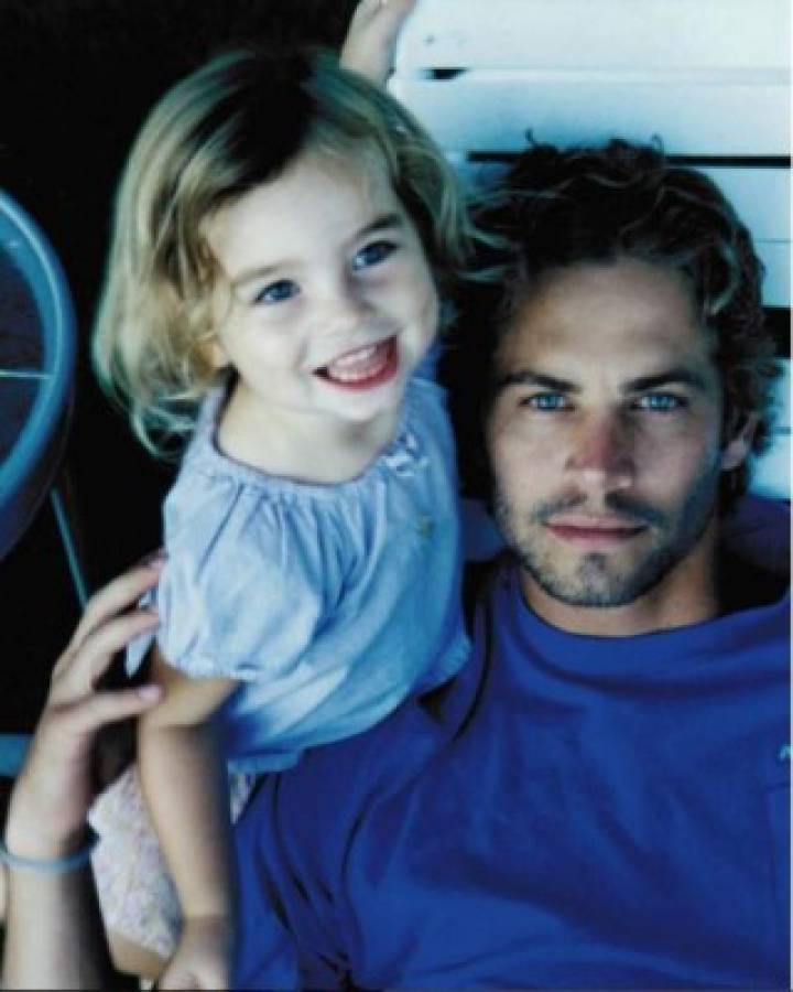 Hija de Paul Walker recuerda a su padre con tierna foto