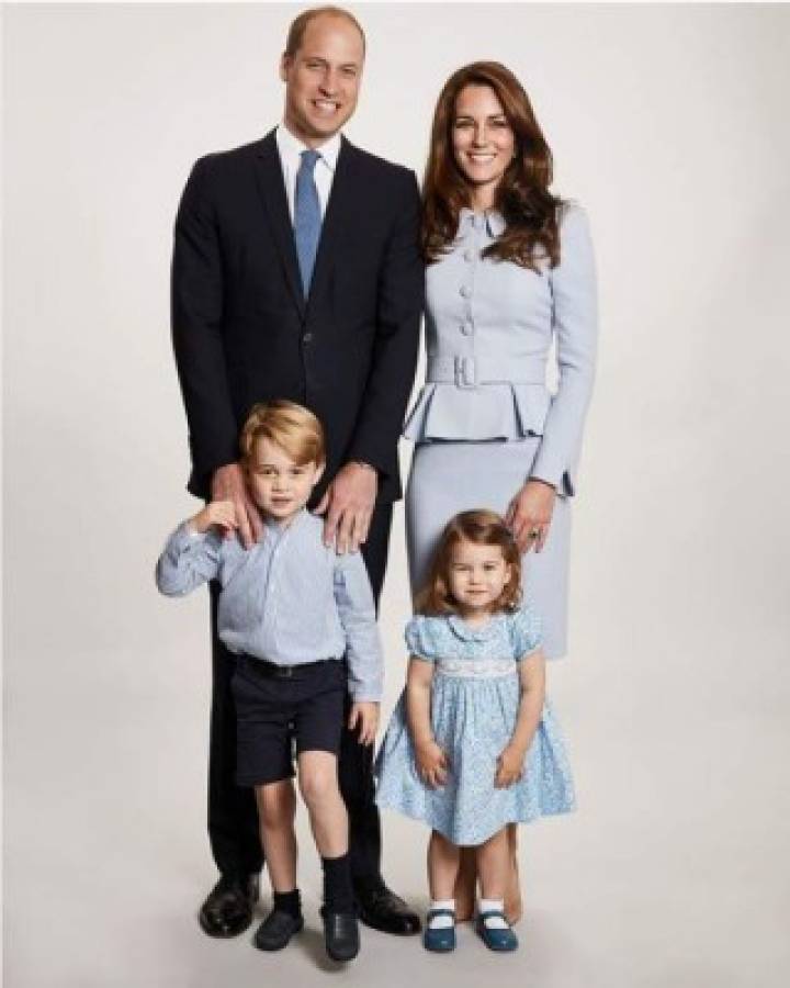 La tierna foto del príncipe William y Kate Middleton con sus hijos