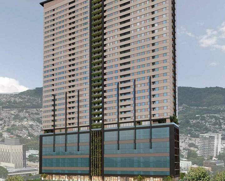 Imponente y única, así será la Torre Atlas que edifican en Tegucigalpa