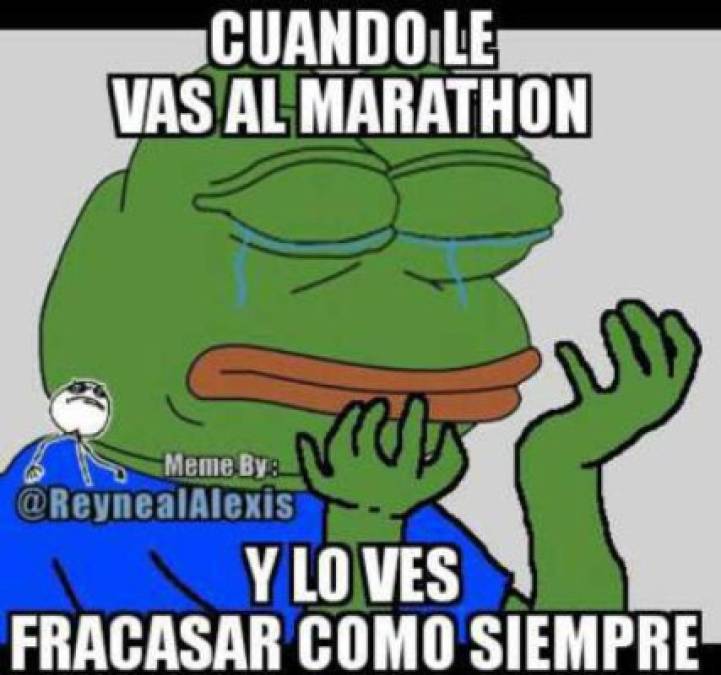 Memes destrozan a Marathón tras ser eliminado en semifinales por Motagua