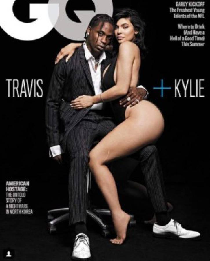 Kylie Jenner y Travis Scott enloquecen la red son su primera portada juntos para GQ