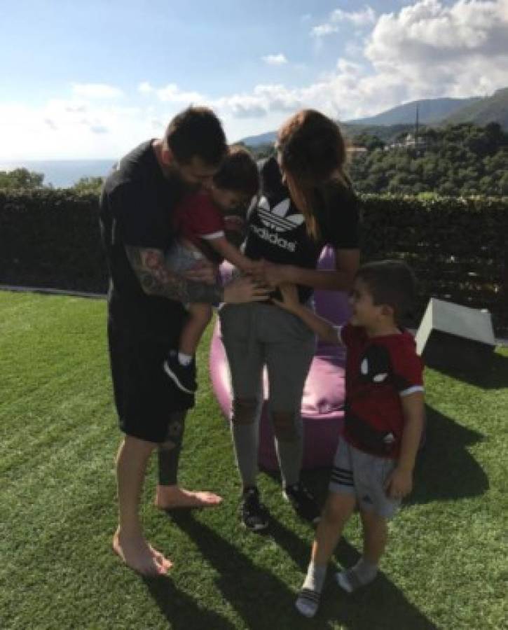 Por error Leo Messi y Antonella Roccuzzo revelan el sexo de su tercer bebé