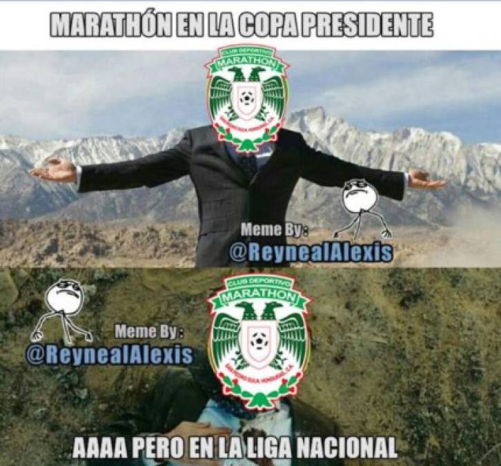 Los memes que dejó la coronación del Marathón en la Copa Presidente