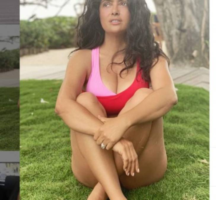 12 imágenes que dejan al descubierto la sensualidad de Salma Hayek