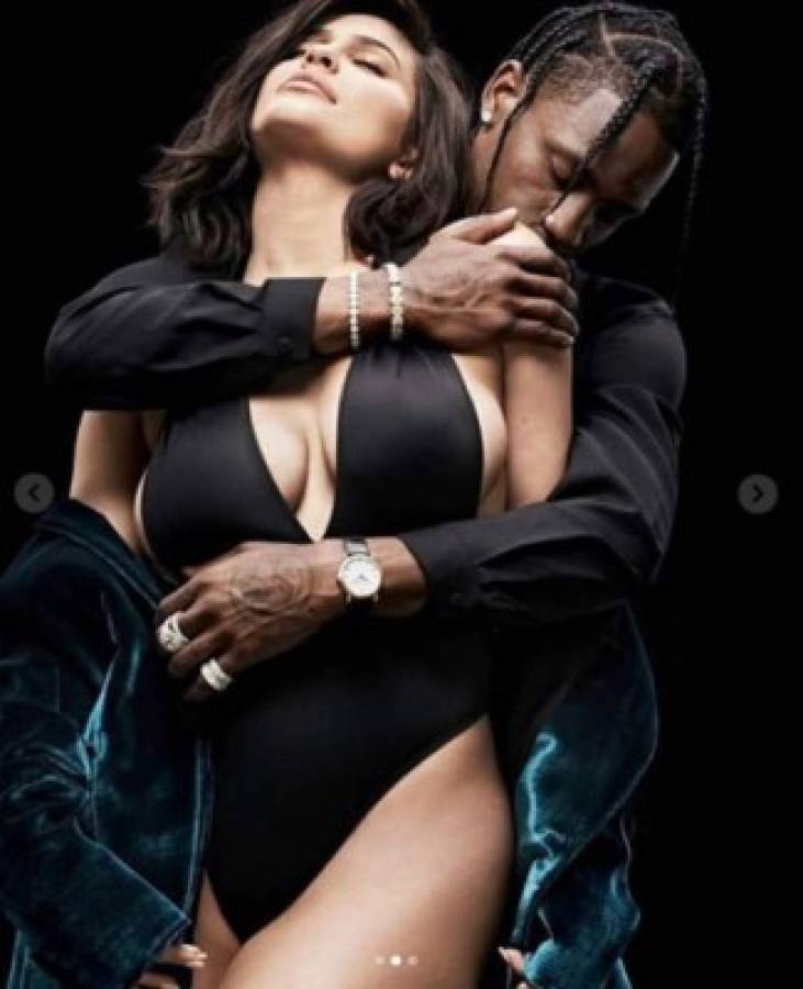 Kylie Jenner y Travis Scott enloquecen la red son su primera portada juntos para GQ