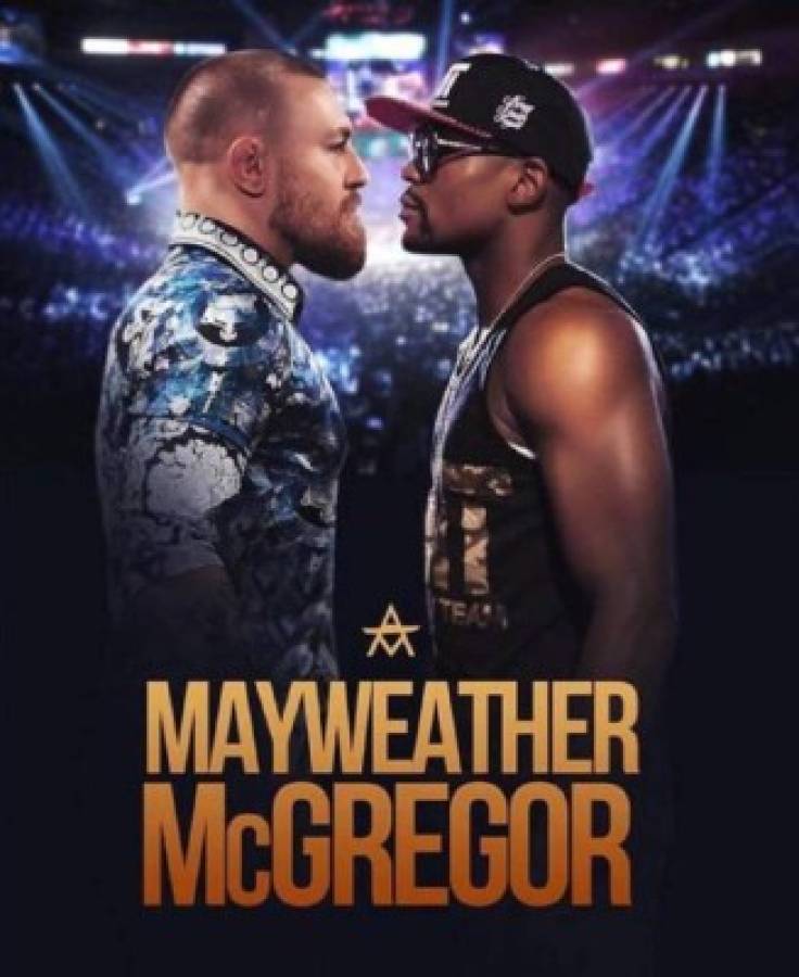 El estadounidense Floyd Mayweather se verá lascaras ante el irlandés Conor McGregor en 26 de agosto en Las Vegas (Foto: Internet)