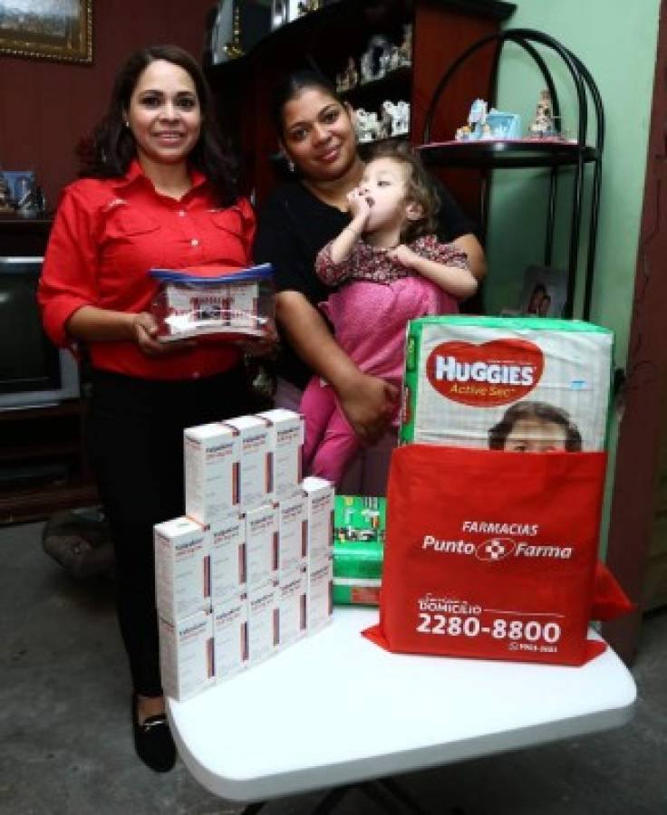Punto Farma entrega medicinas a Diana Osorio