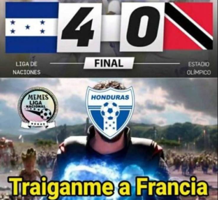 Los mejores memes tras el triunfo de Honduras ante Trinidad y Tobago