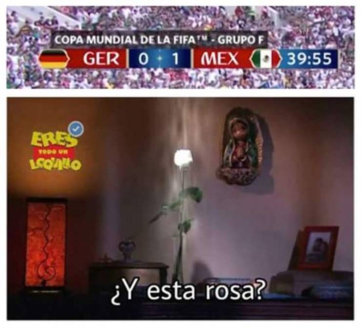 Los memes más divertidos que dejó el triunfo de México vs Alemania