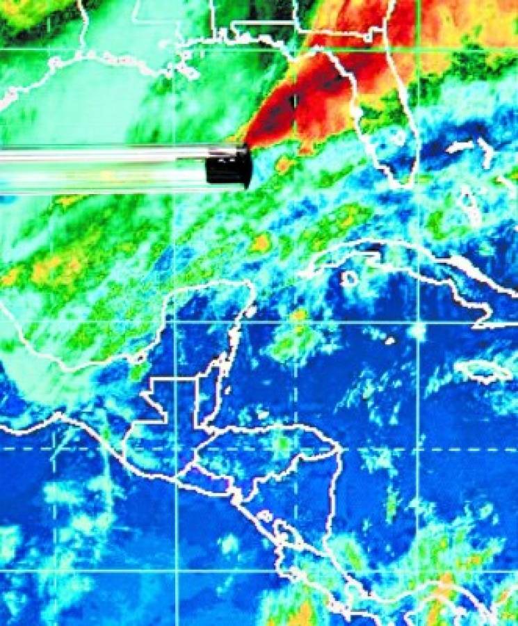 Posibles lluvias en el Caribe de Honduras