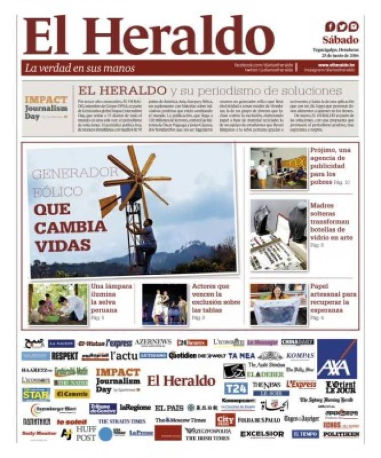 Diario EL HERALDO se suma al Impact Journalism Day