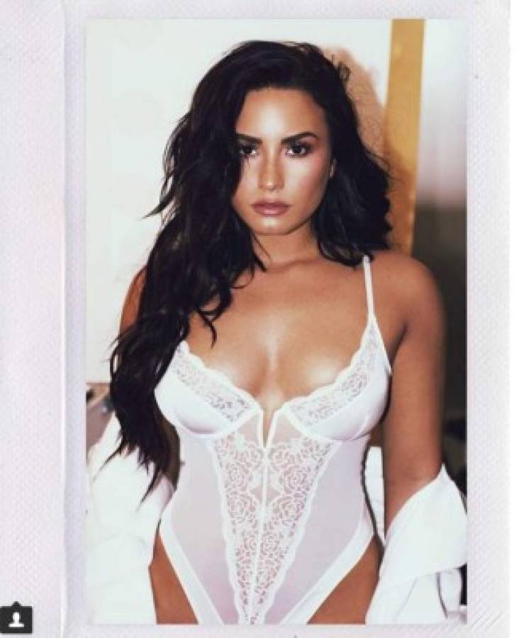 Demi Lovato eleva la temperatura en Instagram con sexy foto en lencería