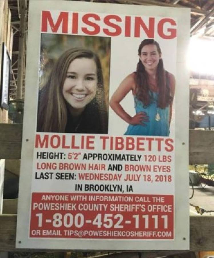 El asesinato de Mollie Tibbetts: los detalles detrás del crimen que conmociona a Estados Unidos
